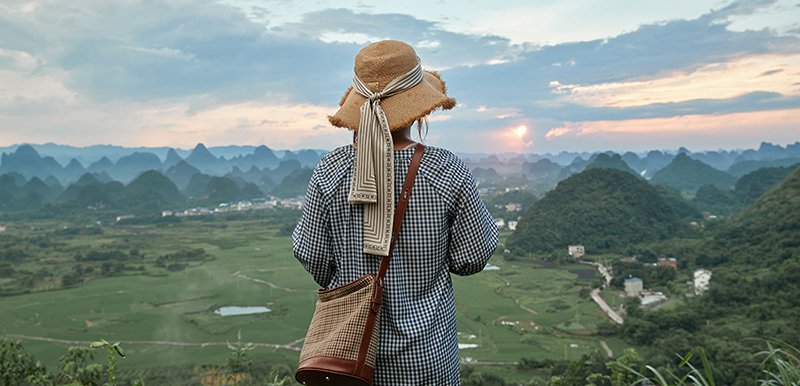 阳朔多重亲子体验，喀斯特群山下的小众玩法，2晚漓江岛上4钻民宿